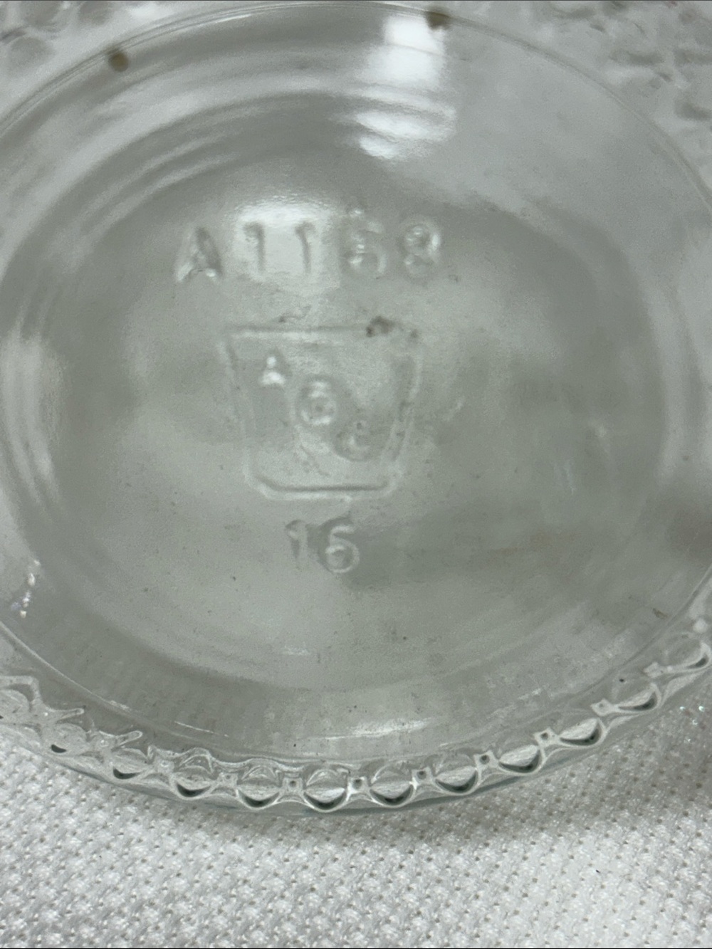 Clear Glass Swear Jar with White Lettering image 3